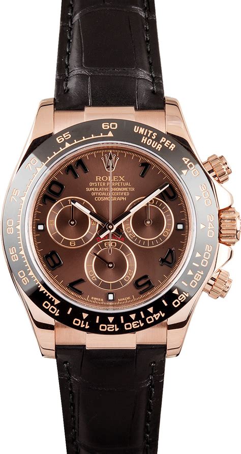 rolex daytona rose gold leather band|daytona rose gold Rolex price.